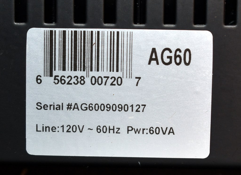 2009 Acoustic AG60 60 Watt Two Channel Acoustic Guitar Amplifier - 5