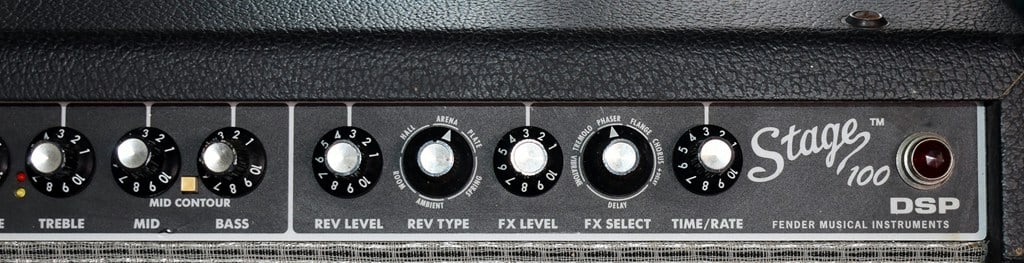 2001 Fender Stage 100 DSP 3 Channel 100 Watt Guitar Amplifier - 2