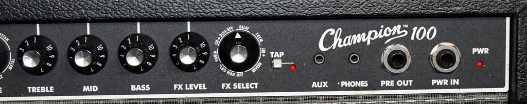 2017 Fender Champion 100 Watt Two Channel Guitar Amplifier - 2