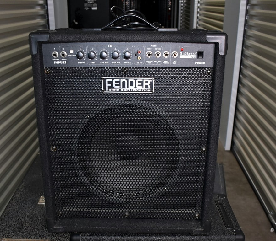 2005 Fender Rumble 60 Watt Bass Amplifier: Powers up and amplifies. Please read “Auction Details” / “Terms of Sale” for preview, payment, pickup, shipping and other instructions. Lot includes the item(s) described in th