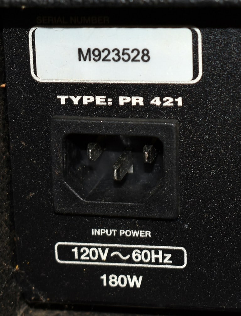 1999 Fender Bassman 60 Watt Bass Amplifier - 6