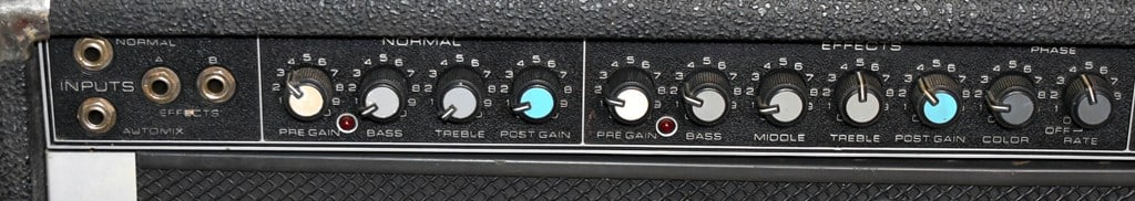 1981 Vintage Peavey Deuce VT Series 120 Watt Two Channel Amplifier, Two Black Widow Speakers, USA - 2