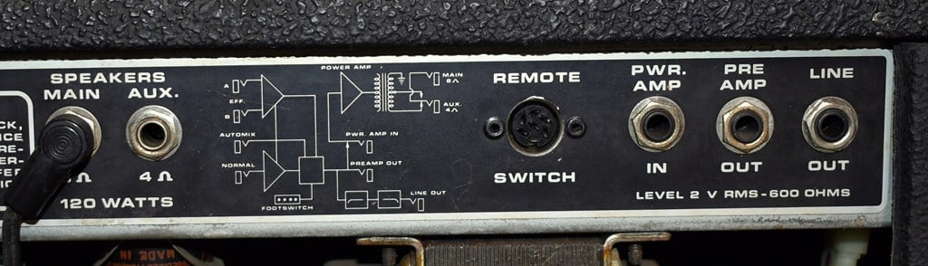 1981 Vintage Peavey Deuce VT Series 120 Watt Two Channel Amplifier, Two Black Widow Speakers, USA - 7