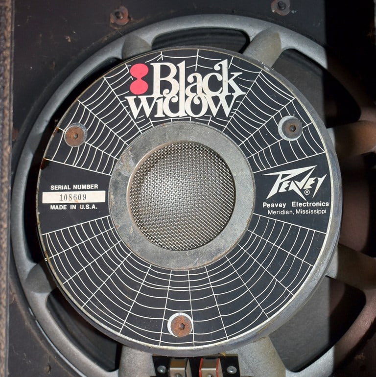 1981 Vintage Peavey Deuce VT Series 120 Watt Two Channel Amplifier, Two Black Widow Speakers, USA - 9