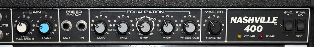 1989 Vintage Peavey Nashville 400 210-Watt Amplifier w/ Black Widow Driver, Made in USA - 3