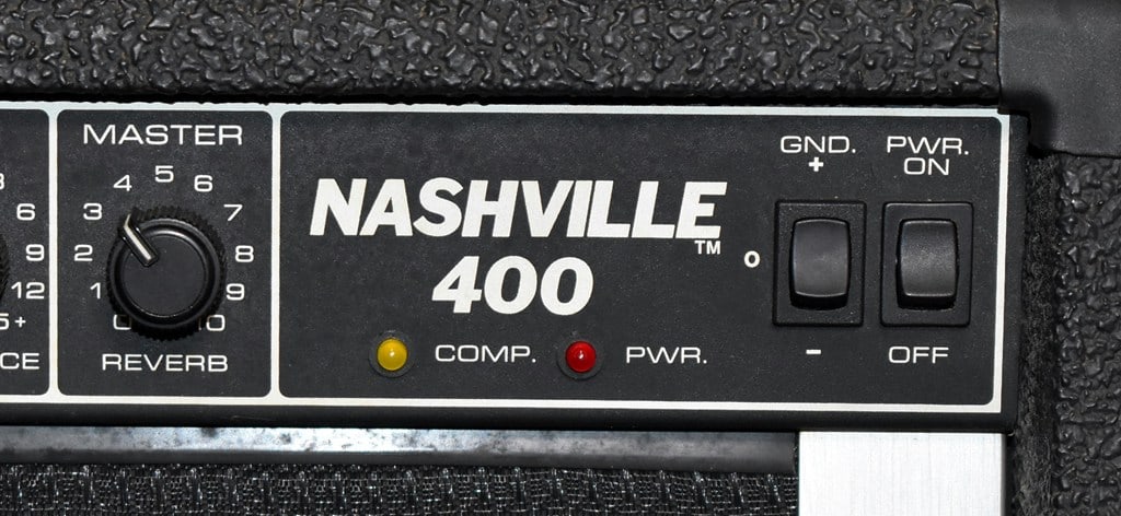 1989 Vintage Peavey Nashville 400 210-Watt Amplifier w/ Black Widow Driver, Made in USA - 5