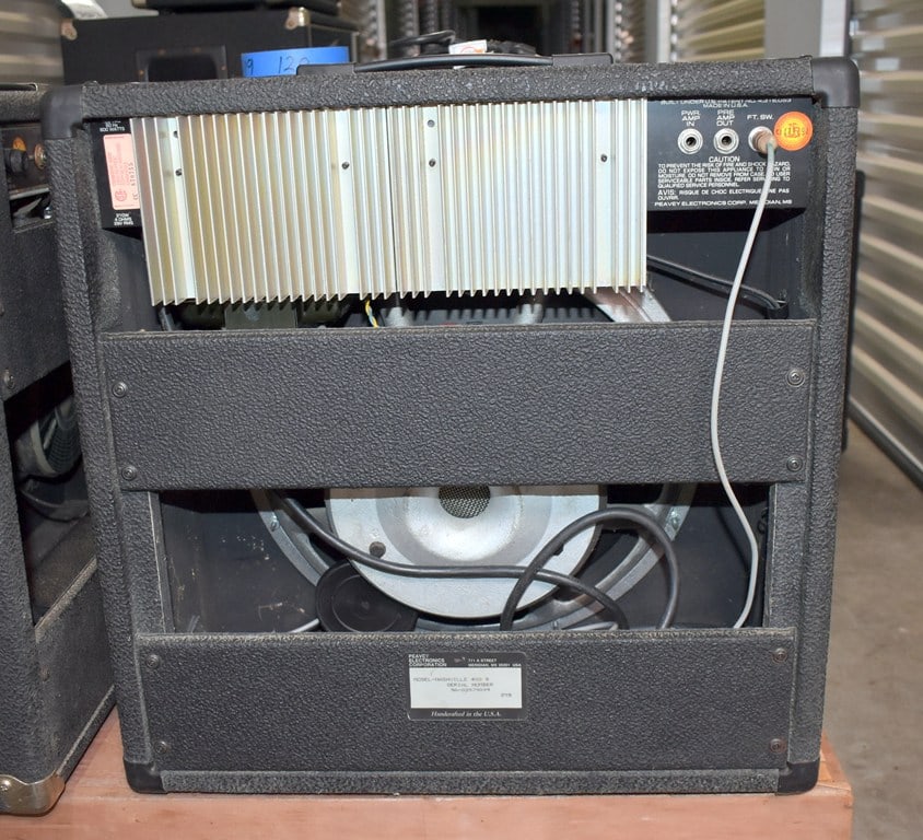 1989 Vintage Peavey Nashville 400 210-Watt Amplifier w/ Black Widow Driver, Made in USA - 6