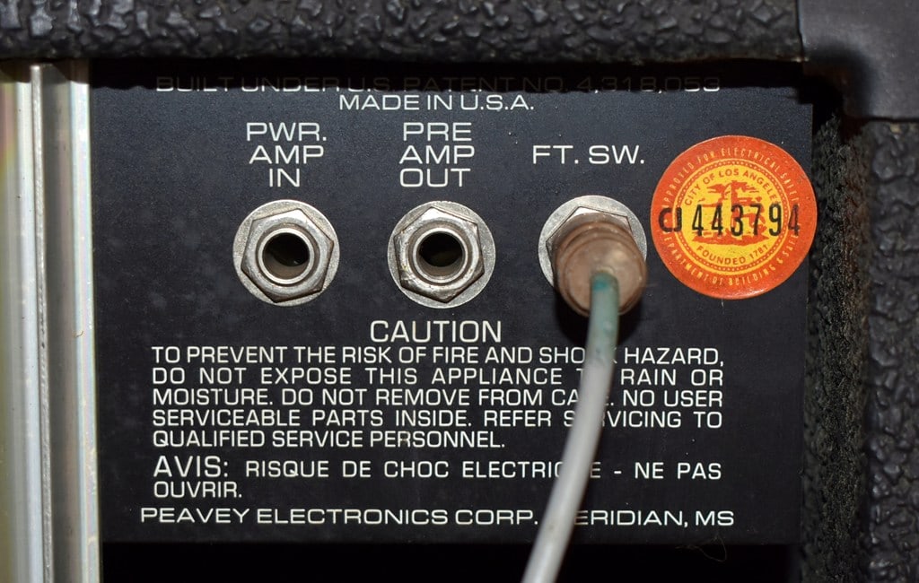 1989 Vintage Peavey Nashville 400 210-Watt Amplifier w/ Black Widow Driver, Made in USA - 8