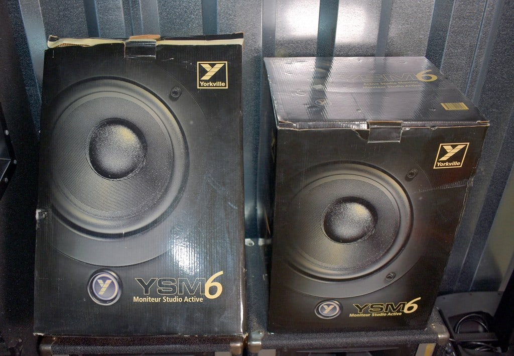 Pair of Yorkville YSM6 Studio Monitor Speakers