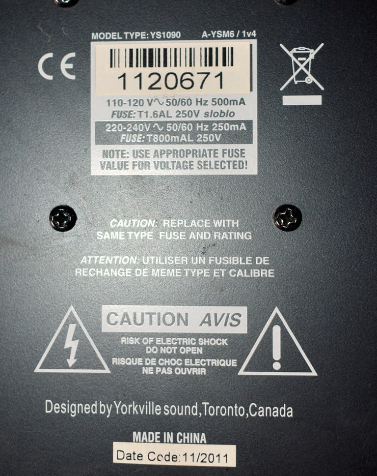 Pair of Yorkville YSM6 Studio Monitor Speakers - 5
