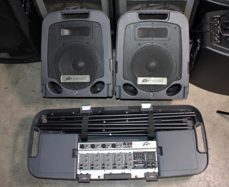 Peavey Escort 2000, 150W/4 Ohms Portable Audio System - 5