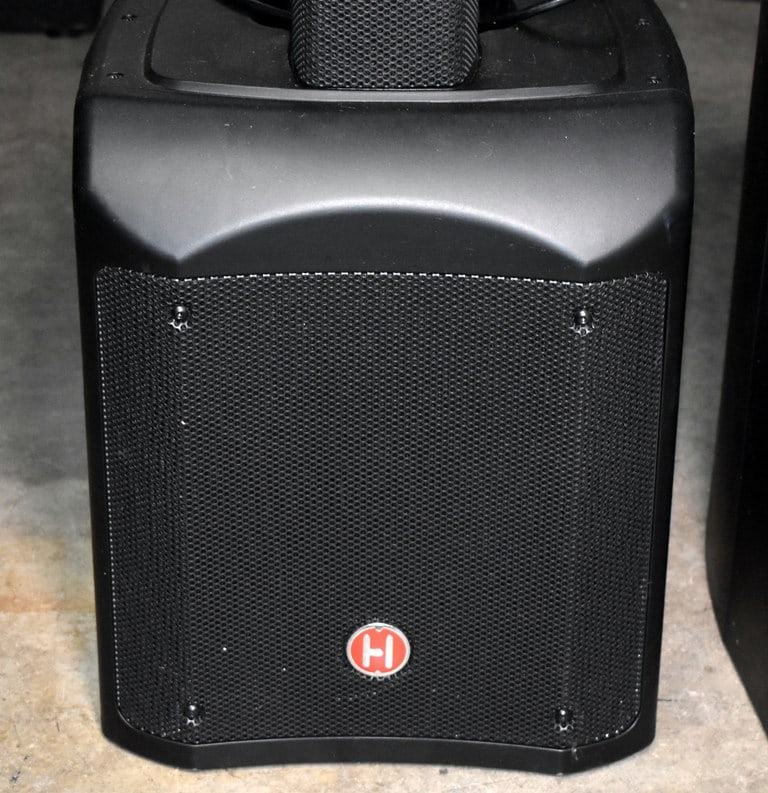 Harbinger MLS900, 900W Amplified Public Address/DJ/Stage Speaker System - 2