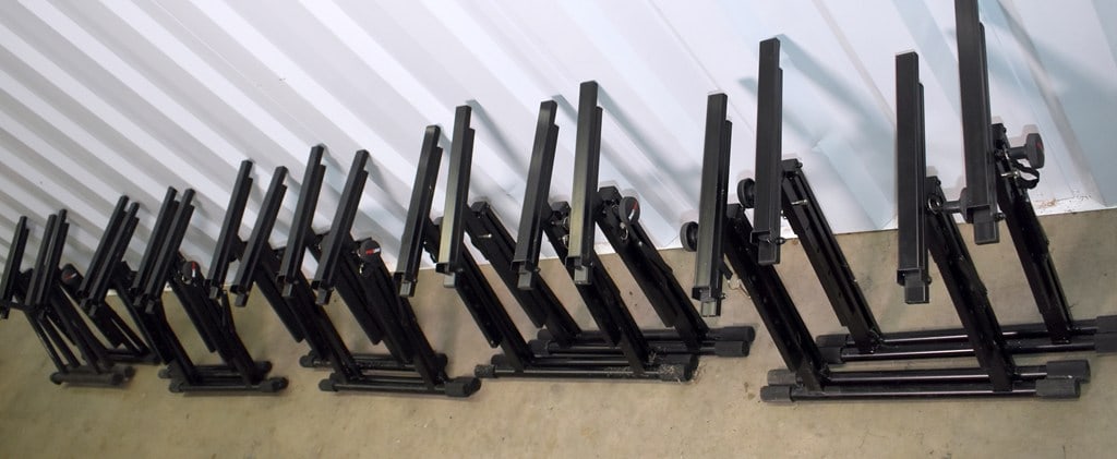 Lot of Stage Amplifier Floor Stands