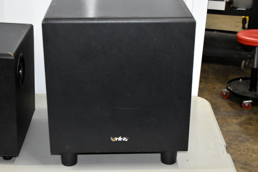 Two Infinity Subwoofers: HTS-20SUB & BU-1 Models - 2