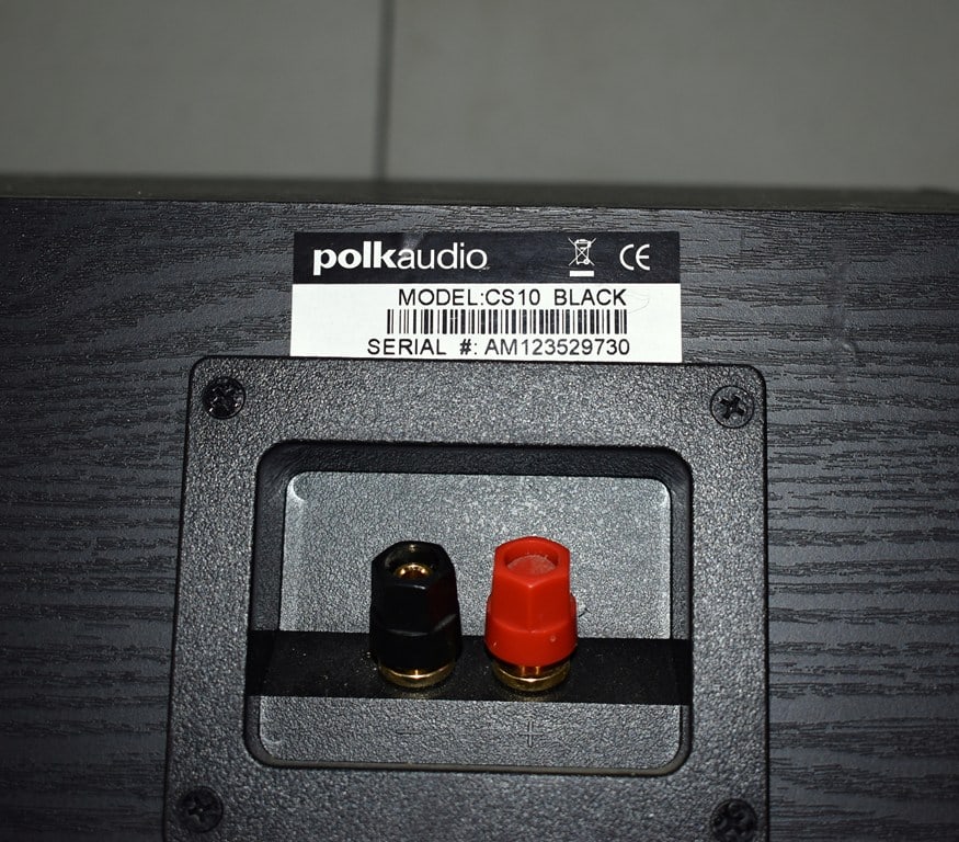 Polk Audio Model CS10 and Definitive Model C1 Speakers - 5