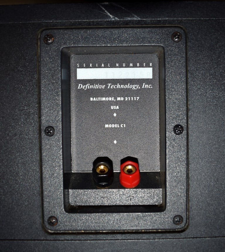 Polk Audio Model CS10 and Definitive Model C1 Speakers - 8