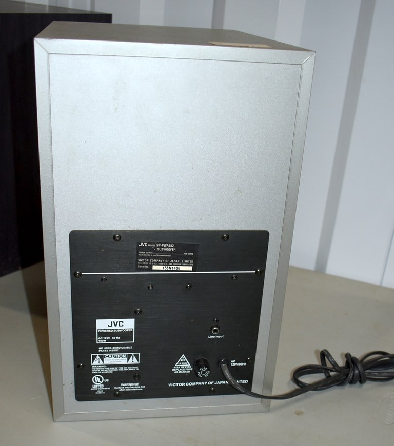 JBL Bass 20, Sony and JVC SP-PWA682 Subwoofers - 11