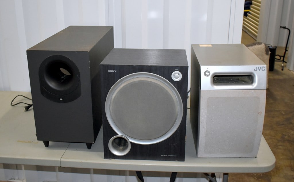 JBL Bass 20, Sony and JVC SP-PWA682 Subwoofers (1 of 13)