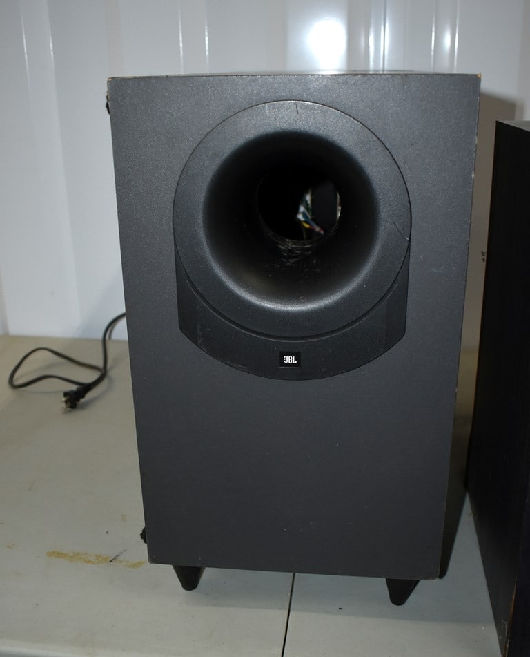 JBL Bass 20, Sony and JVC SP-PWA682 Subwoofers - 2