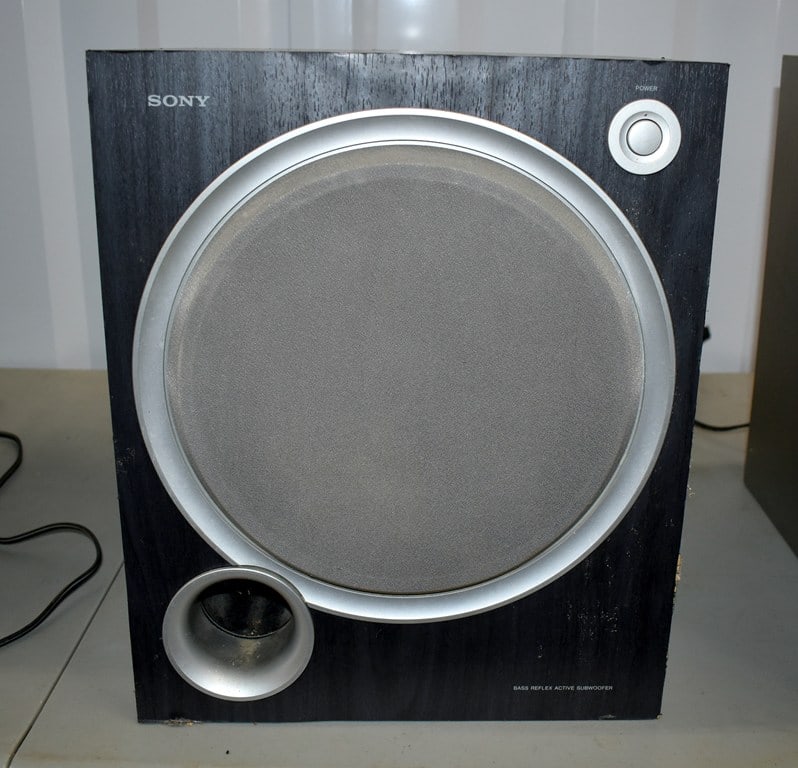 JBL Bass 20, Sony and JVC SP-PWA682 Subwoofers - 7