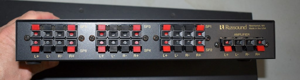 Russound SS6 and Niles SVL-6 Speaker Selectors - 4