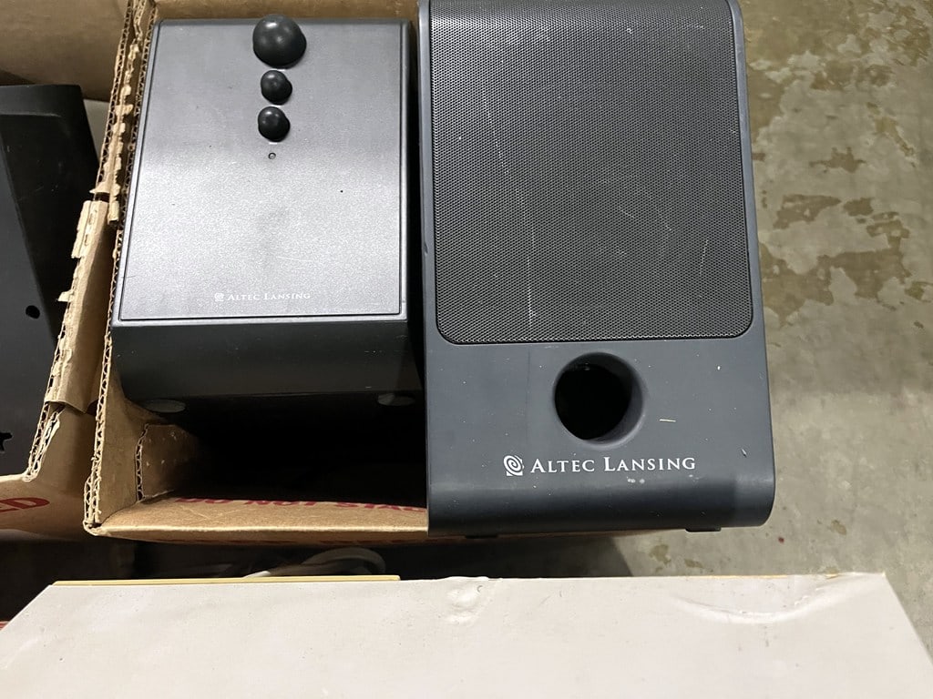 Lot of Bookshelf & Computer Speakers: Altec-Lansing, Infinity, Optimus, Realistic, More - 2