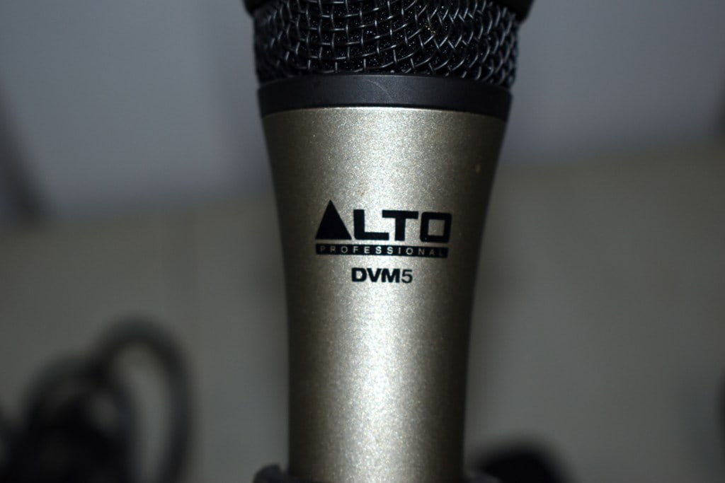 Set of 3 Alto Professional DVM5 Microphones with 3 Cables - 2