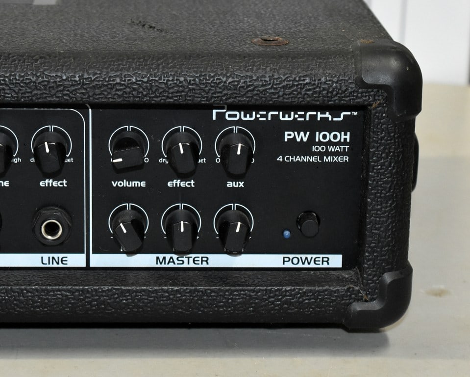 Powerwerx PW100H 100 Watt 4 Channel Mixer - 2