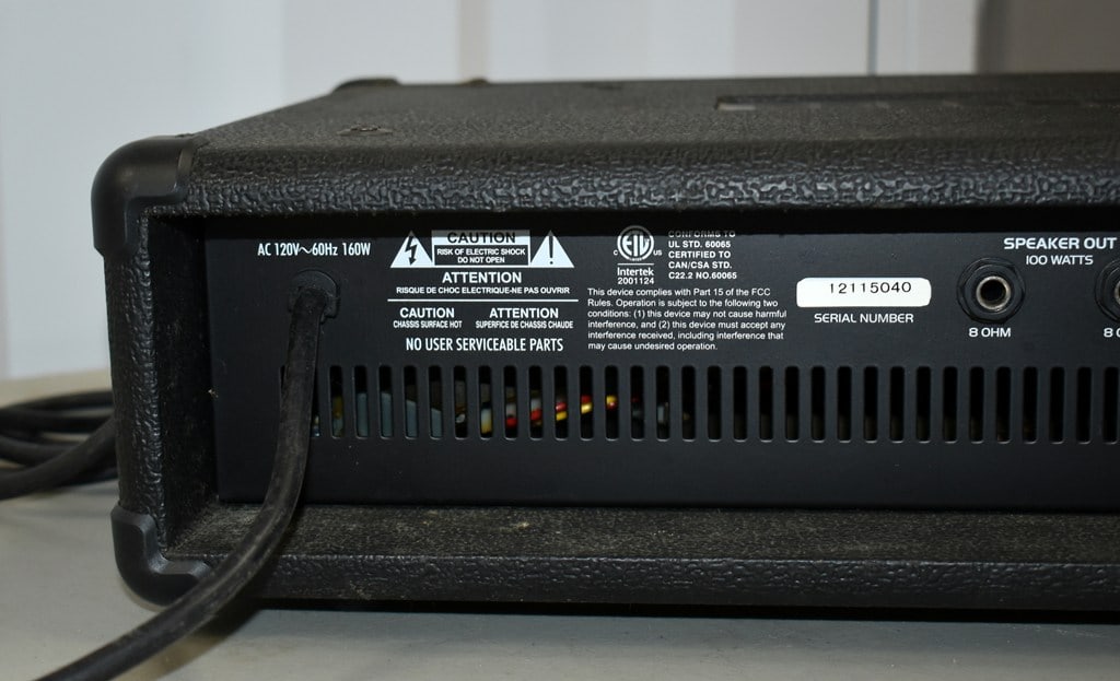 Powerwerx PW100H 100 Watt 4 Channel Mixer - 4