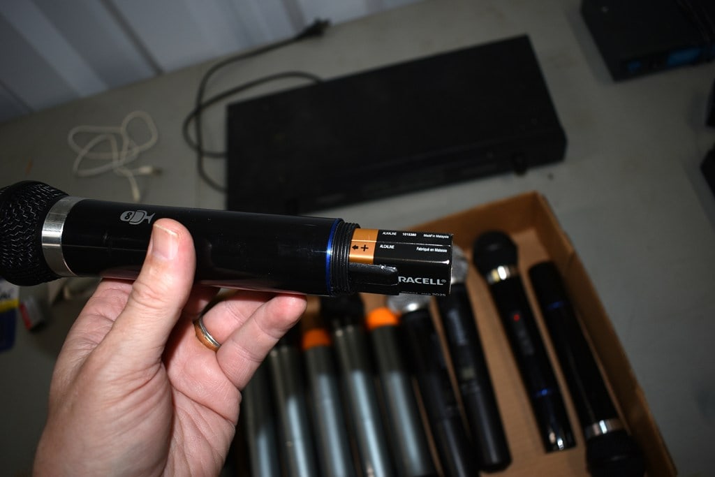 Lot of Gemini and Other Wireless Microphones; Nady, Fifine, Gemstone Vhf Systems - 10