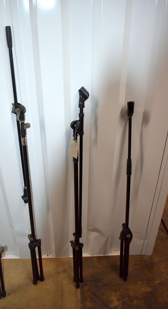 Lot of Microphone Adjustable Stands, Makers: On-Stage Stands, StageLine, Musician’s Gear, ProL - 13