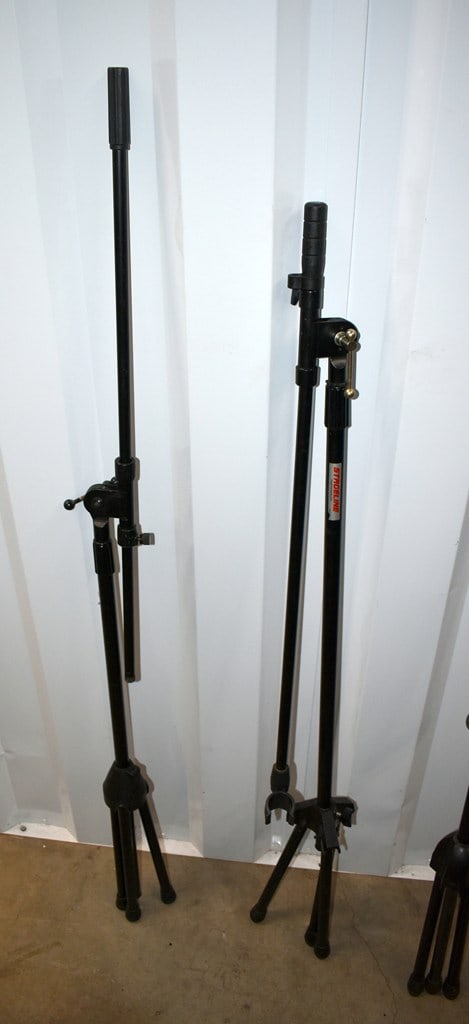 Lot of Microphone Adjustable Stands, Makers: On-Stage Stands, StageLine, Musician’s Gear, ProL - 2
