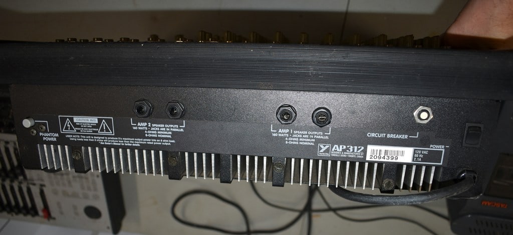 Lot of 3 Used Soundboards: Fostex VF160EX, Yorkville AP312 & Tascam Portastudio 488 MKII - 11