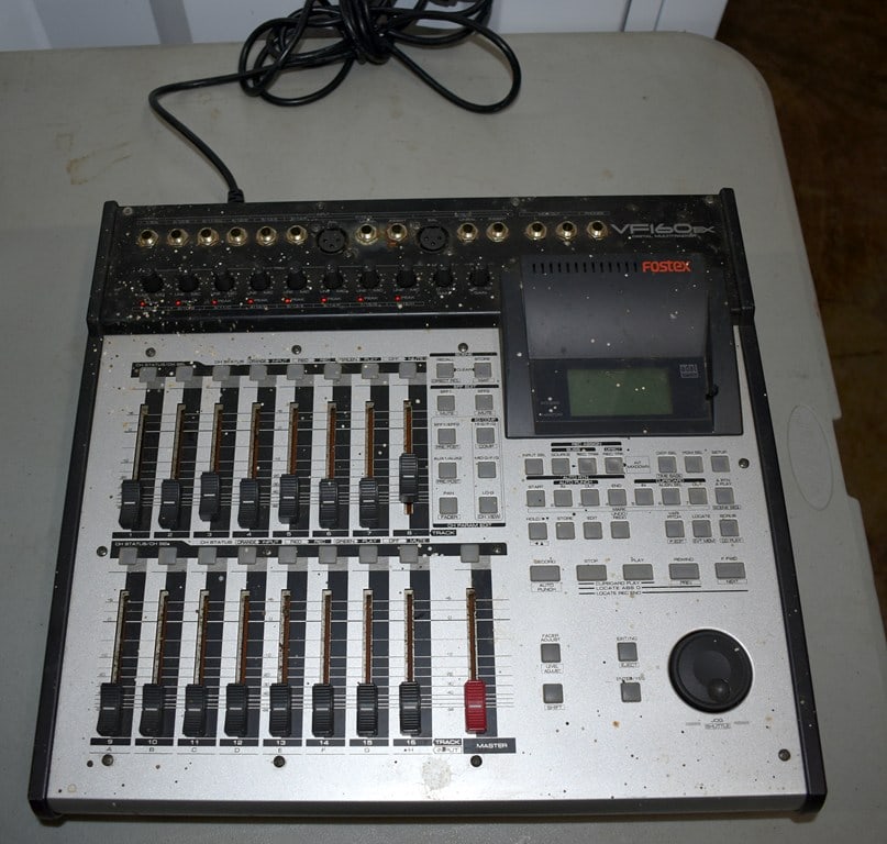 Lot of 3 Used Soundboards: Fostex VF160EX, Yorkville AP312 & Tascam Portastudio 488 MKII - 2