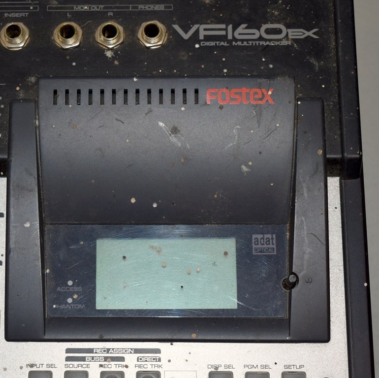 Lot of 3 Used Soundboards: Fostex VF160EX, Yorkville AP312 & Tascam Portastudio 488 MKII - 3