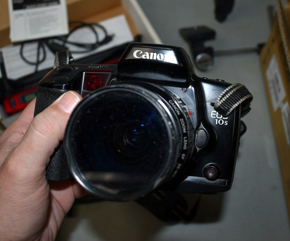 Lot of Used Canon EOS 10s Camera w/ 35-105 Zoom Lens, Tripods, 3 Image Projectors & More - 2
