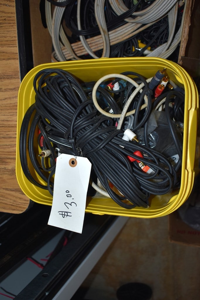 Lot of EdenPure QuartzIR Heater & Extension Cords, Speaker Wires , Cables and More - 12