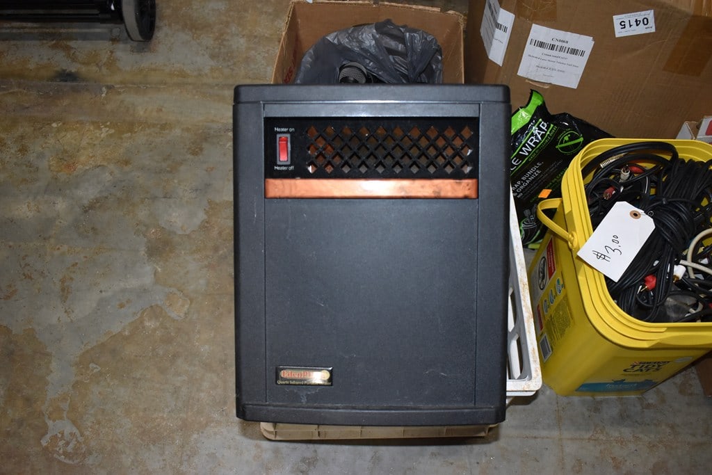 Lot of EdenPure QuartzIR Heater & Extension Cords, Speaker Wires , Cables and More - 2