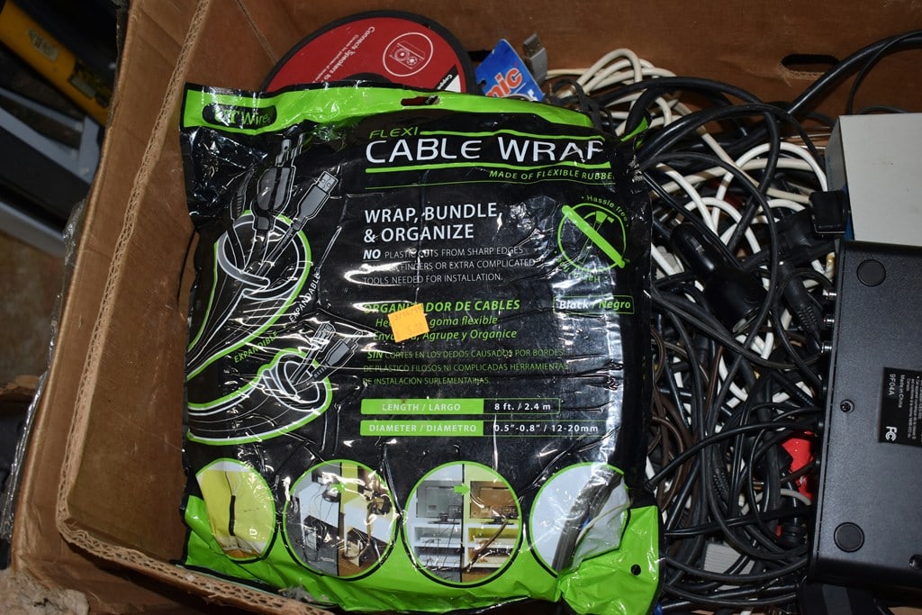 Lot of EdenPure QuartzIR Heater & Extension Cords, Speaker Wires , Cables and More - 9