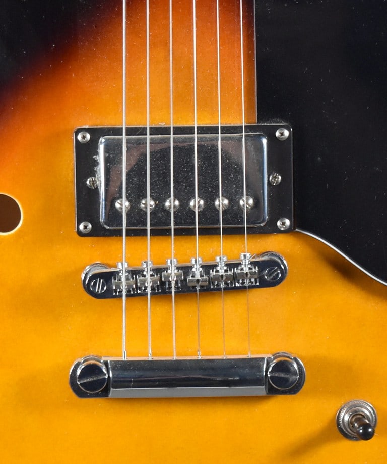 2020 Best Choice Products Semi-Hollow Body Electric Guitar, Vintage Sunburst Finish, Gig Bag & More - 3