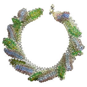 21st Century Iconic Coppola e Toppo Crystal Beaded Necklace (1 of 7)