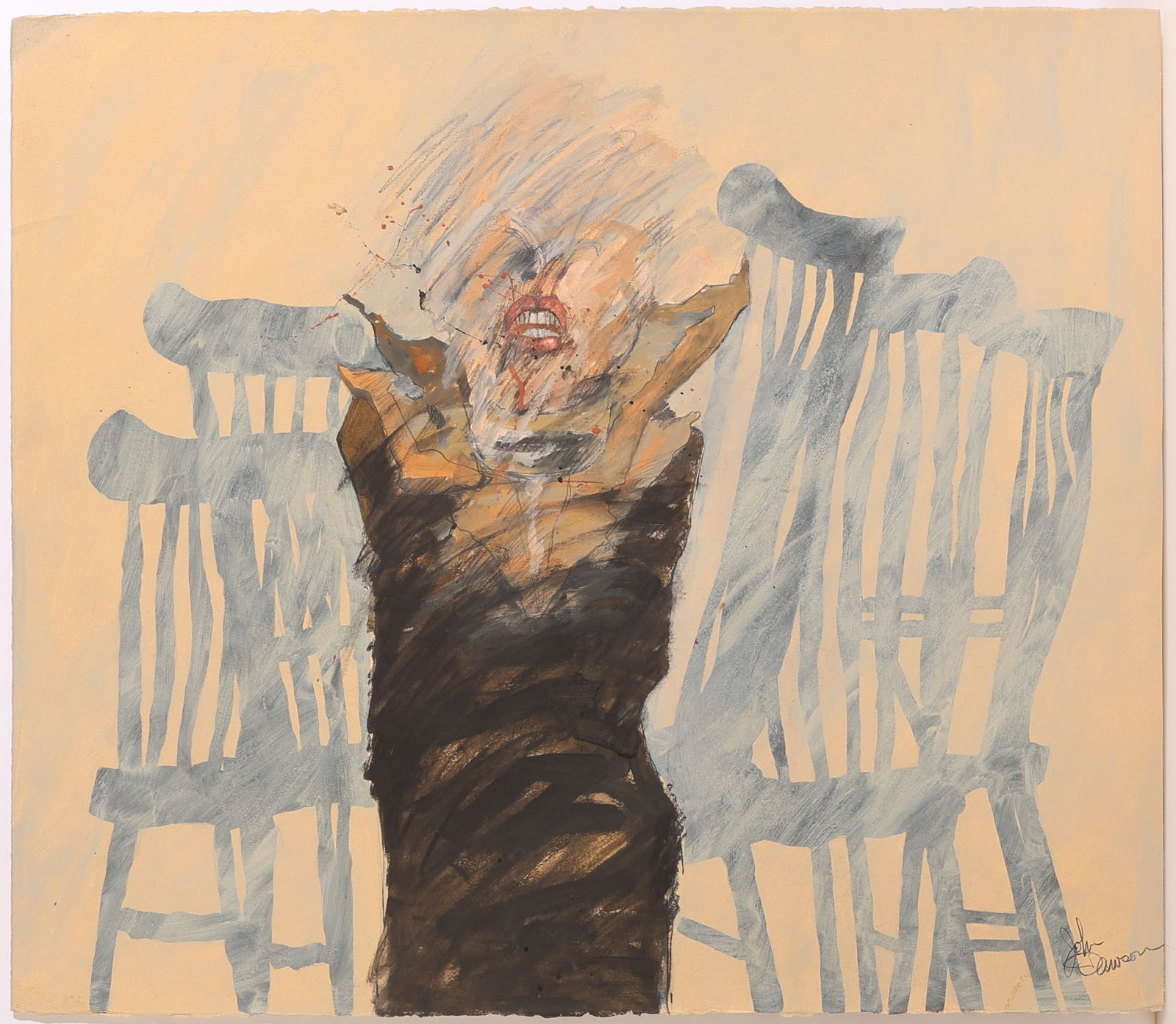 John Dawson (American, 20th c.) Painting (1 of 2)