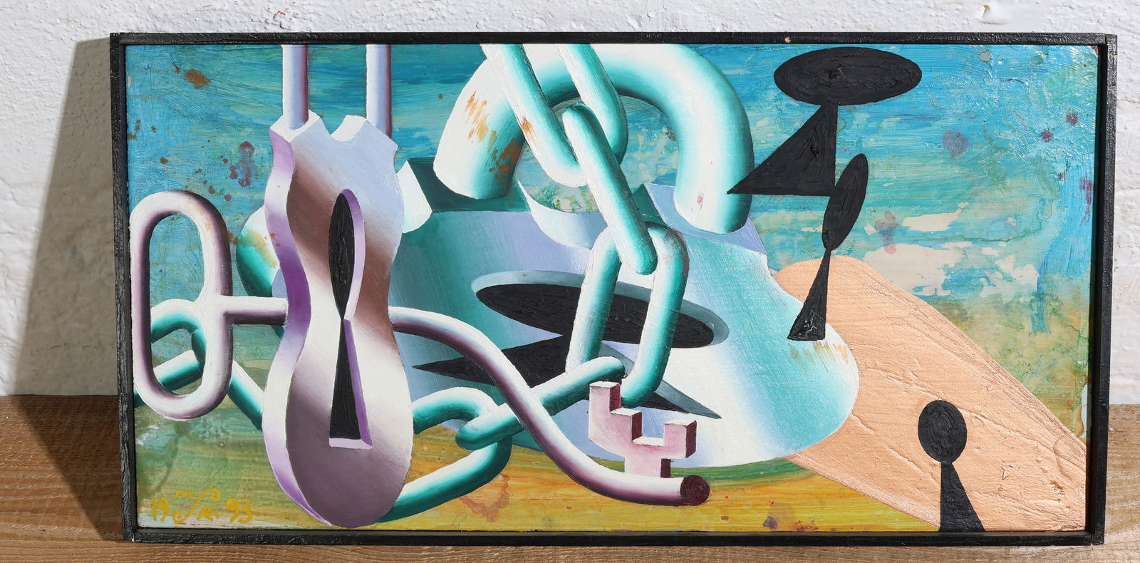 Mason Rader (B. 1961) Painting, 1993 (1 of 2)