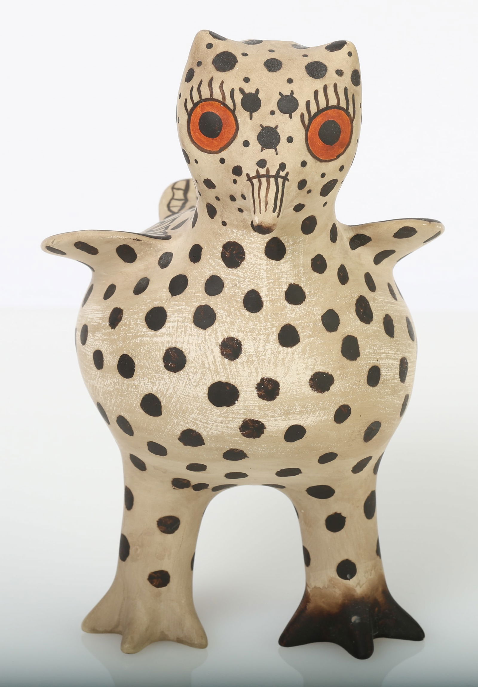 Zuni Pueblo Pottery Owl Bird Statue (MMA-BMA) (1 of 6)