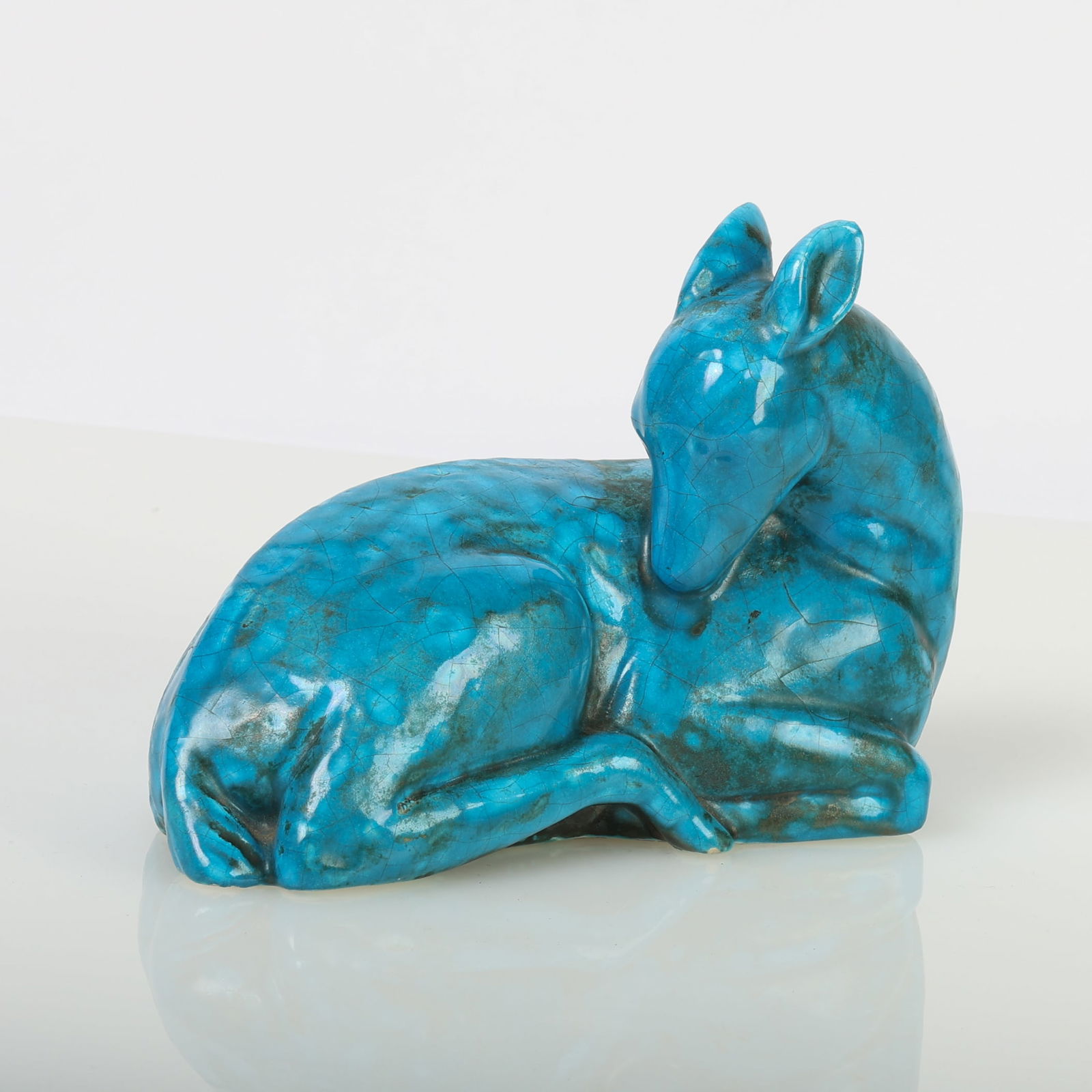 Art Deco Goldscheider Baby Fawn Figurine (1 of 3)