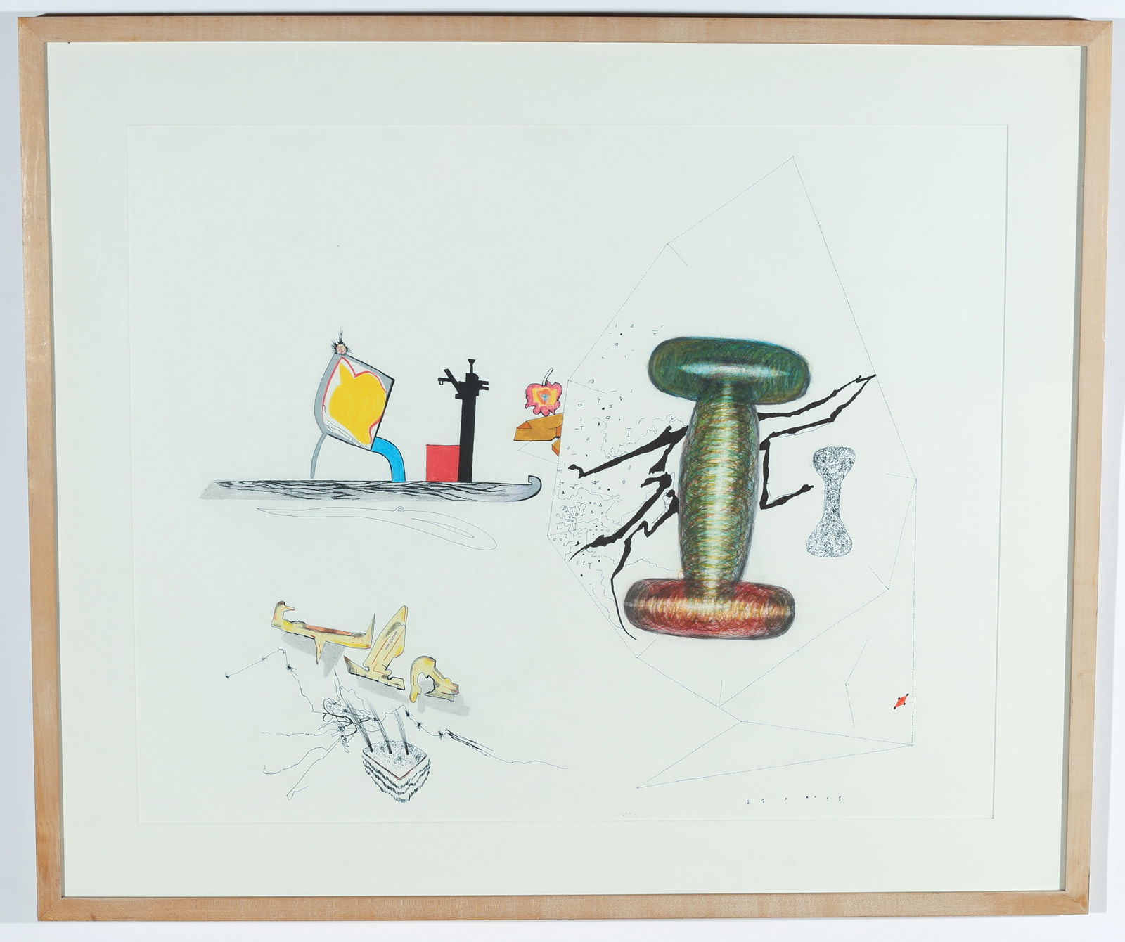 Rodger LaPelle (1936-2020) Mixed Media (1 of 3)