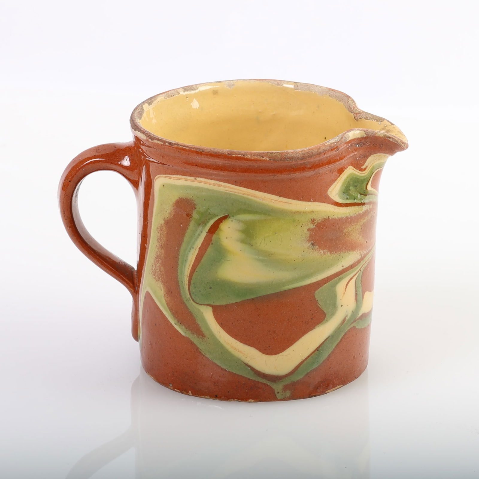 Antique Jaspe Savoie Swirl Pitcher (1 of 7)