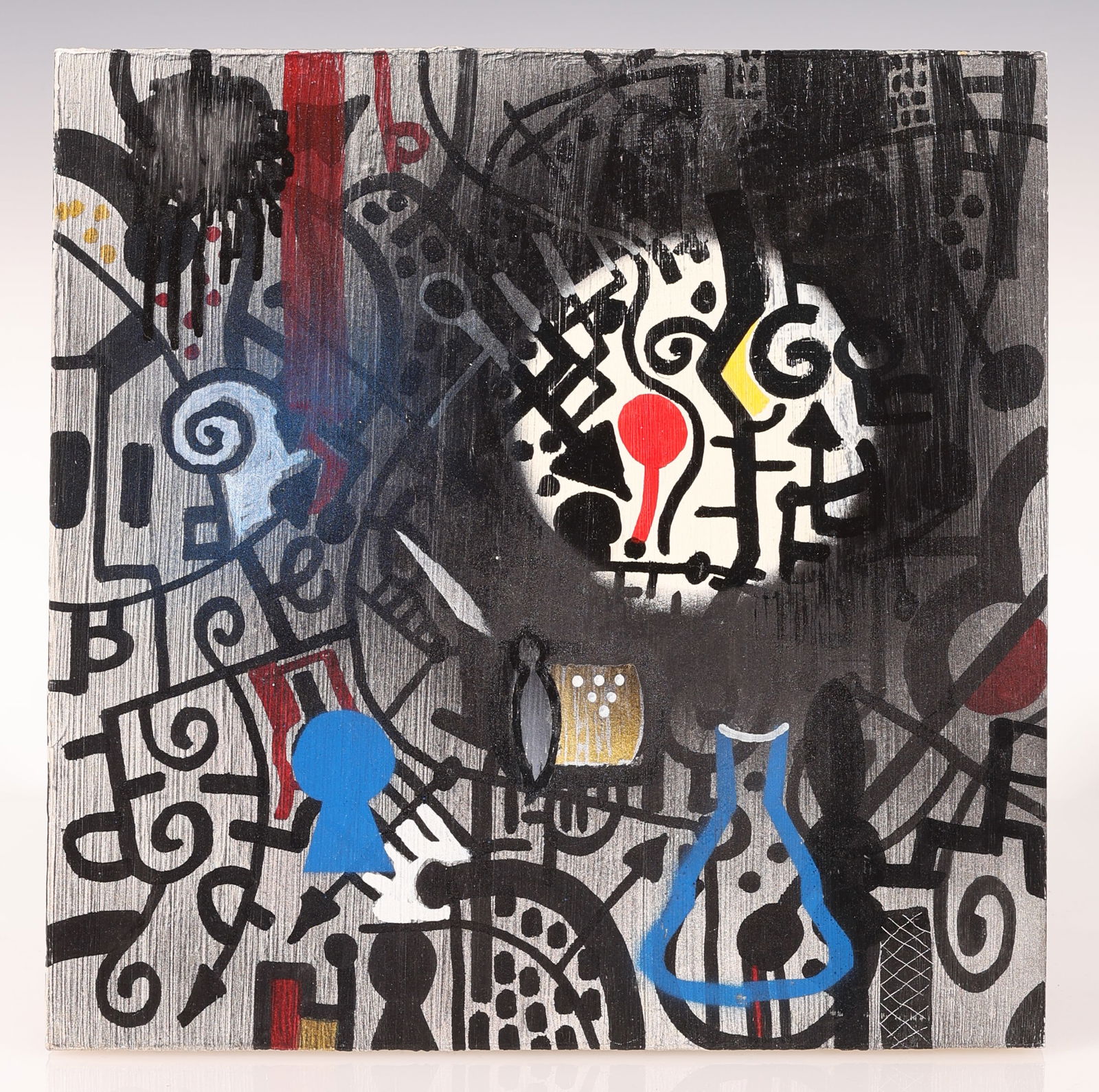 R. Cordova (20th c.) "Homage to LaPelle", 1994 (1 of 2)