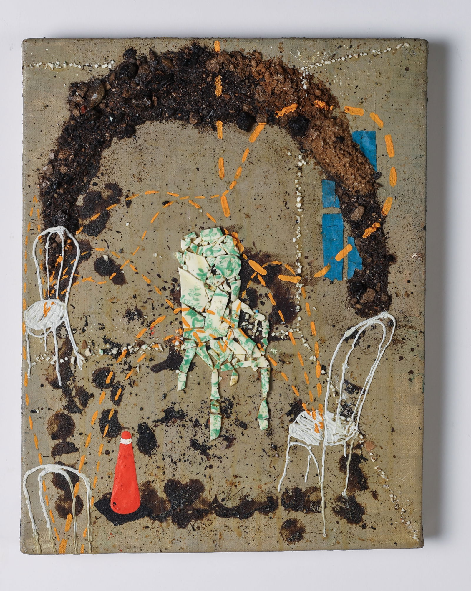 Jimmy Bellew (American, 20th c.) "Conversation" (1 of 2)