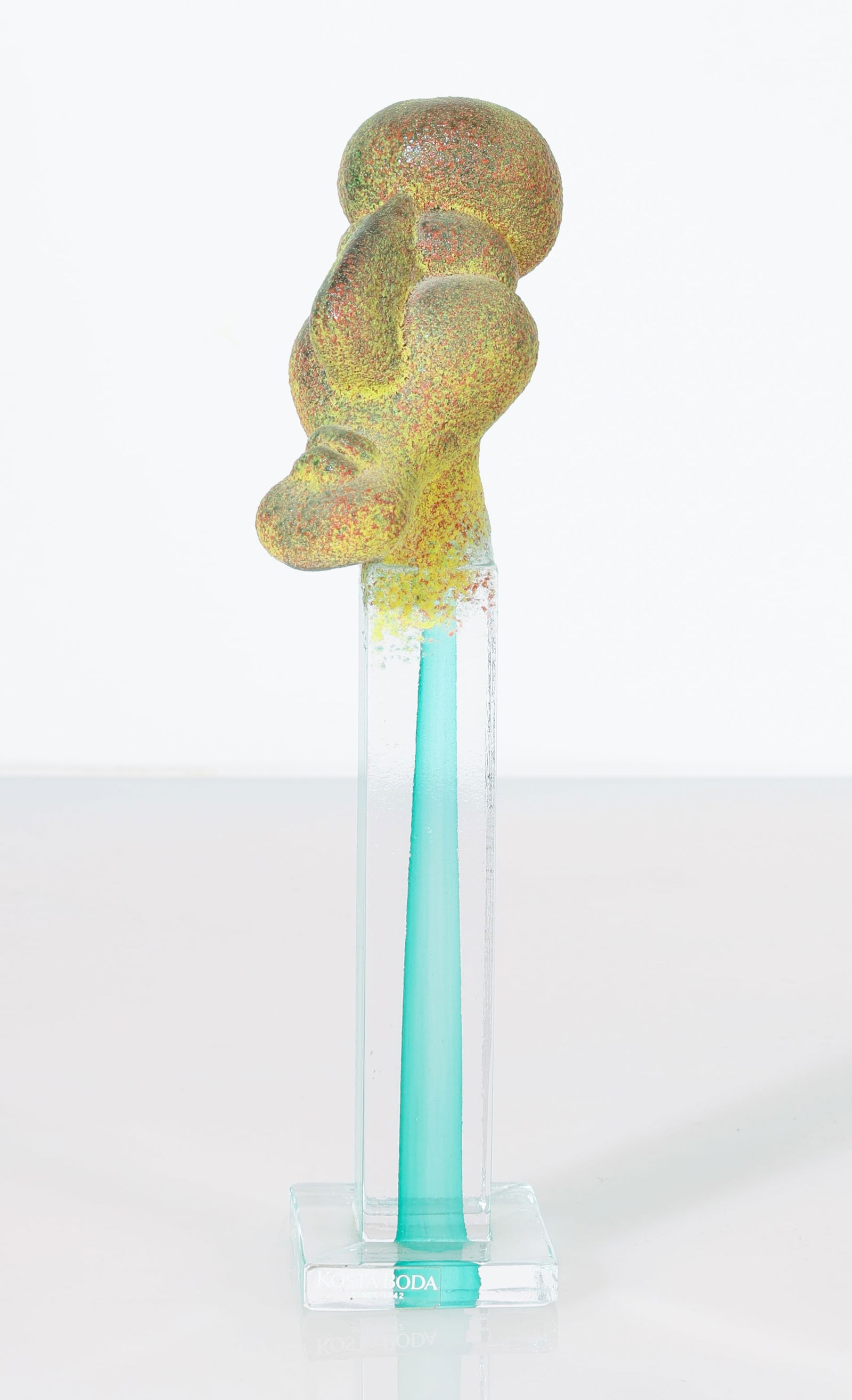 Kjell Engman (Swedish, b. 1946) Head: Kjell Engman (Swedish, b. 1946) Head, Glass sculpture for Kosta Boda Atelier, c. 2000. Provenance: Private New York City Estate. Size: 7.5'' x 2.5'' x 1.5'' (19 x 6 x 4 cm).